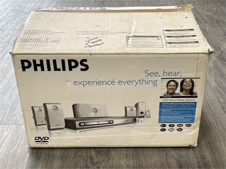 PHILLIPS HOME THEATER SYSTEM (WORKING)