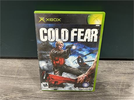 COLD FEAR - XBOX - EXCELLENT W/INSTRUCTIONS