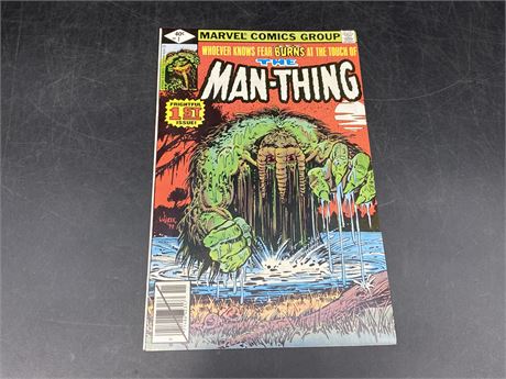 THE MAN THING #1