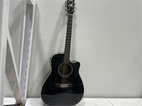YAMAHA ELECTRO ACOUSTIC GUITAR - DECOMMISSIONED WITH SOUNDBOARD PIEZZO PICKUP