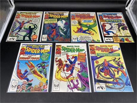 7 SPIDER-MAN COMICS