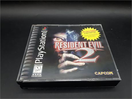 RESIDENT EVIL 2 - CIB - VERY GOOD CONDITION - PLAYSTATION ONE