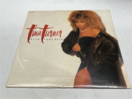 SEALED 1986 - TINA TURNER - BREAK EVERY RULE
