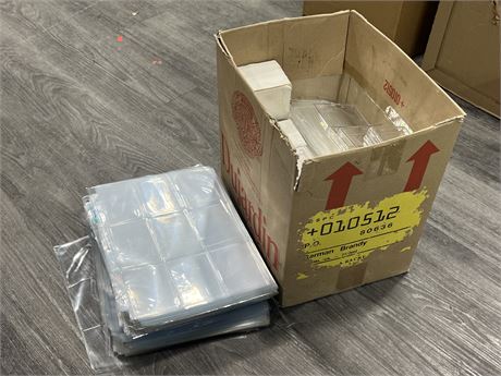 LOT OF CARDS BOXES, CASES & SHEETS - NO SHIPPING