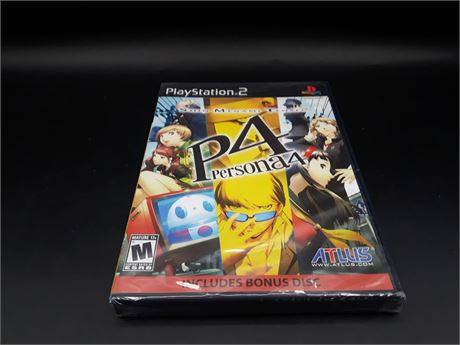 SEALED - PERSONA 4 - PS2