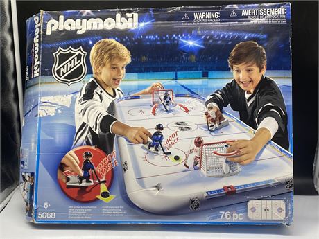 OPEN BOX PLAYMOBIL NHL 5068