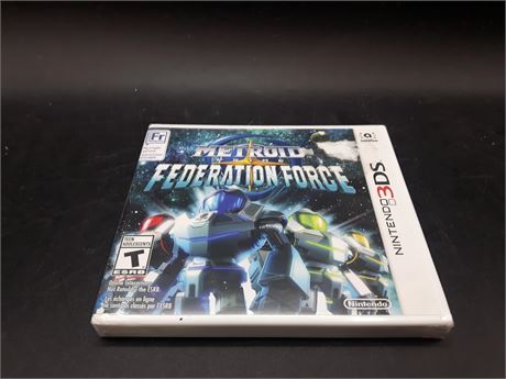 SEALED - METROID FEDERATION FORCE - 3DS