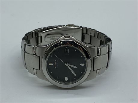 CITIZEN ECO DRIVE MENS WATCH - WORKING