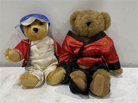 1983 STEIFF TEDDY BEAR + VERMONT TEDDY BEAR