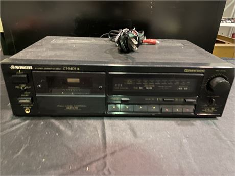 PIONEER STEREO CASSETTE DECK (Working)