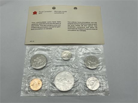 1981 ROYAL CANADIAN MINT UNCIRCULATED COIN SET