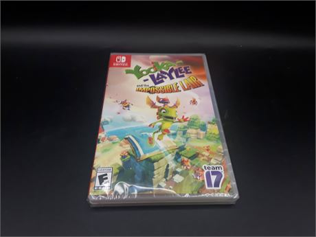 SEALED - YOOKA LAYLEE IMPOSSIBLE LAIR - SWITCH
