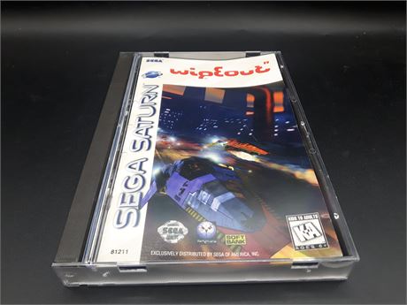 WIPEOUT- VERY GOOD CONDITION - SEGA SATURN