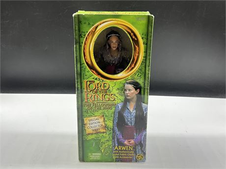 LORD OF THE RINGS ARWEN FIGURE IN BOX (13”)