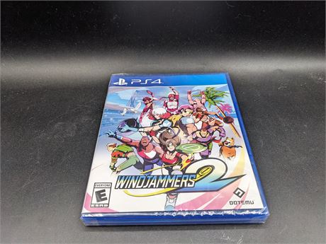 SEALED - WINDJAMMERS 2 - PS4