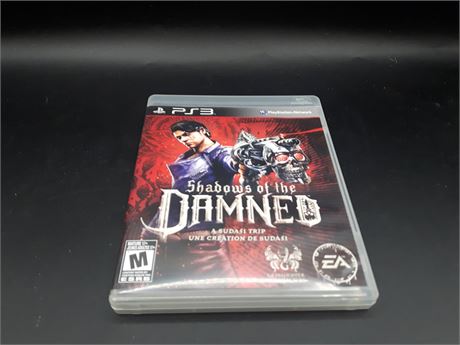 SHADOWS OF THE DAMNED - EXCELLENT CONDITION - PS3