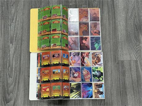 1994 SKYBOX LION KING SERIES 1 & 2 COMPLETE SETS