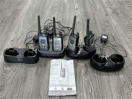 LOT OF WALKIE TALKYS - UNTESTED