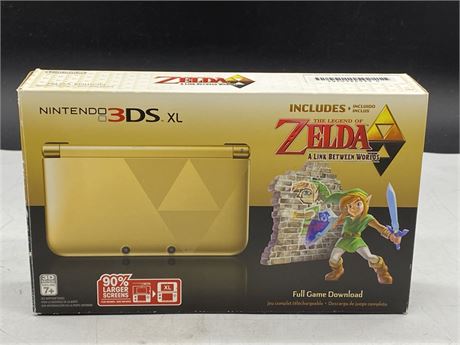 BOX & INSTRUCTIONS ONLY - ZELDA 3DS BOX + MANUALS ONLY - NO CONSOLE