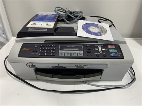 BROTHER ALL IN ONE PRINTER (MFC 240-C) W/SOFTWARE