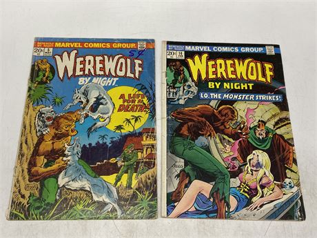 WEREWOLF BY NIGHT #5 AND #14