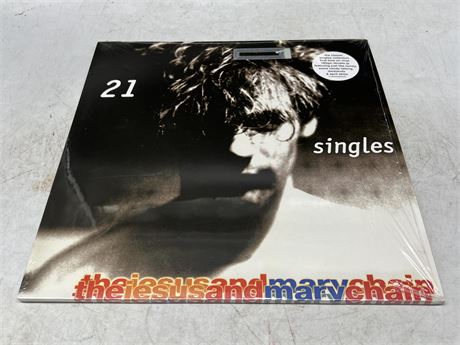 THE JESUS & MARY CHAIN - 21 SINGLES 2 LP - NEAR MINT (NM)