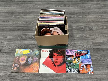 BOX FULL OF RECORDS (CONDITION VARIES)