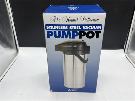 STAINLESS STEEL VACUUM PUMPPOT - NEW OPEN BOX