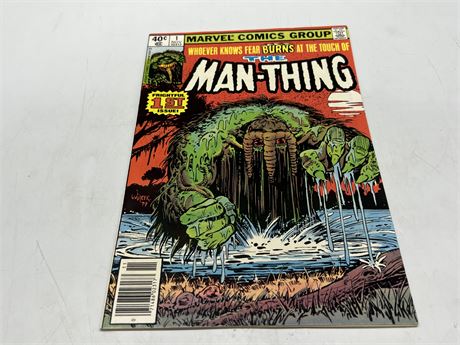 THE MAN THING #1