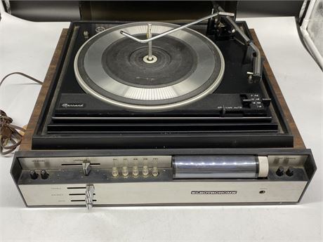 GARRARD TURNTABLE W/ ELECTROHOME STEREO SYSTEM