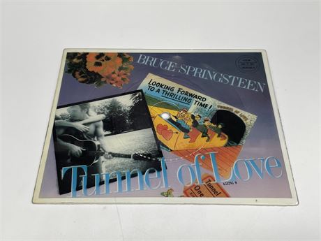 BRUCE SPRINGSTEEN - TUNNEL OF LOVE RECTANGULAR PICTURE DISK