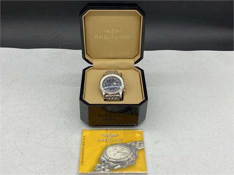 BREITLING REPLICA WATCH - CHRONOMETRE - NAVITIMER TESTED 3 BARS AUTOMATIC