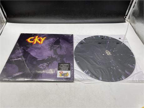 2017 CKY - THE PHOENIX PURPLE BLACK WHITE SPLATTER LP - MINT (M)