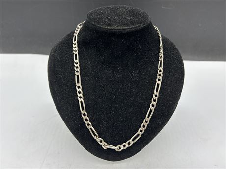 MENS MARKED 925 STERLING SILVER CHAIN - 20”