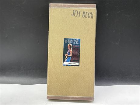 SEALED - JEFF BECK - BECKOLOGY 3 CD BOX SET