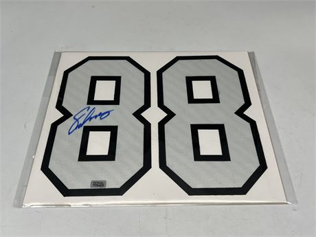 ERIC LINDROS SIGNED JERSEY NUMBER W/ COA