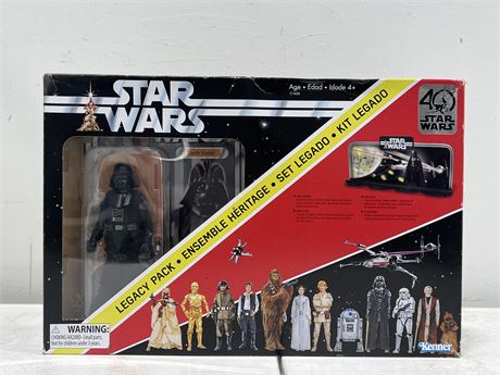 STAR WARS 40th ANNIVERSARY KENNER LEGACY PACK IN BOX