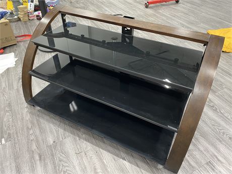 TV STAND WITH SHELVING