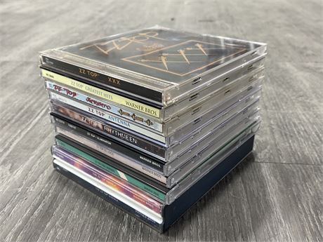 9 ZZ TOP CDS - EXCELLENT COND.