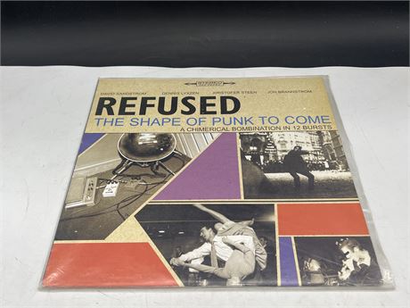 REFUSED - THE SHAPE OF PUNK TO COME - VG+