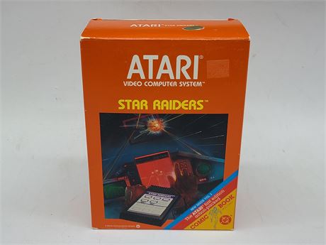 NEW VINTAGE 1982 ATARI STAR RAIDERS IN BOX