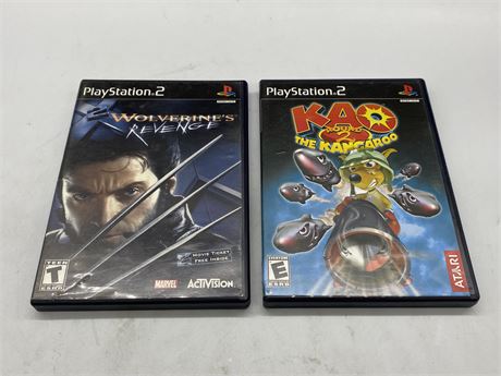 2 MISC PS2 GAMES - BOTH IN GOOD CONDITION
