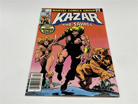 KAZAR THE SAVAGE #1