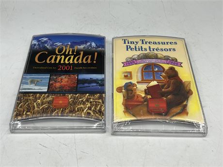 2 SEALED ROYAL CANADIAN MINT COIN SETS