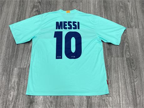 MESSI BARCELONA JERSEY - SIZE XL