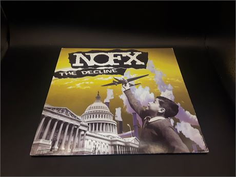 NOFX - THE DECLINE (VG) VERY GOOD CONDITION - VINYL