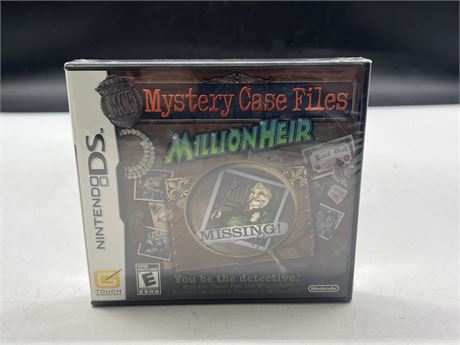 SEALED MYSTERY CASE FILES MILLIONHEIR FOR DS