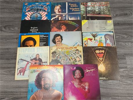 14 MISC RECORDS (Very good condition)