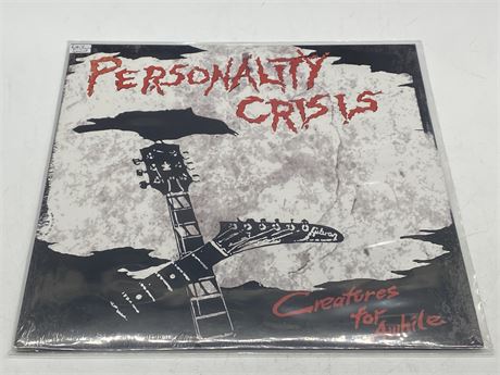 RARE PRESSING / SEALED PERSONALITY CRISIS - CREATURES FOR AWHILE