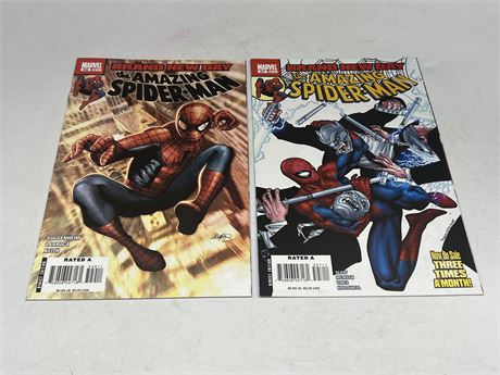 BRAND NEW DAY THE AMAZING SPIDER-MAN #547 & #549